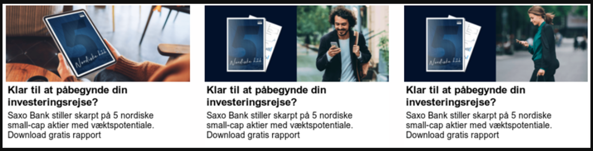 Saxo Bank - Klar til at påbegynde din investeringsrejse?